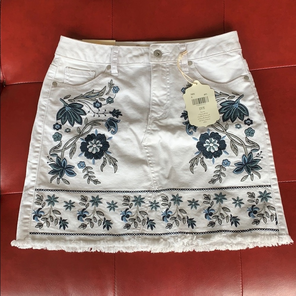 Altar’d State New Jean Skirt - Picture 1 of 4
